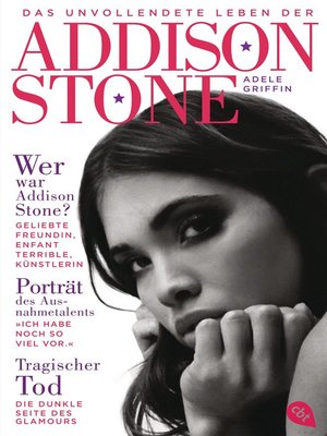 cover image of Das unvollendete Leben der Addison Stone